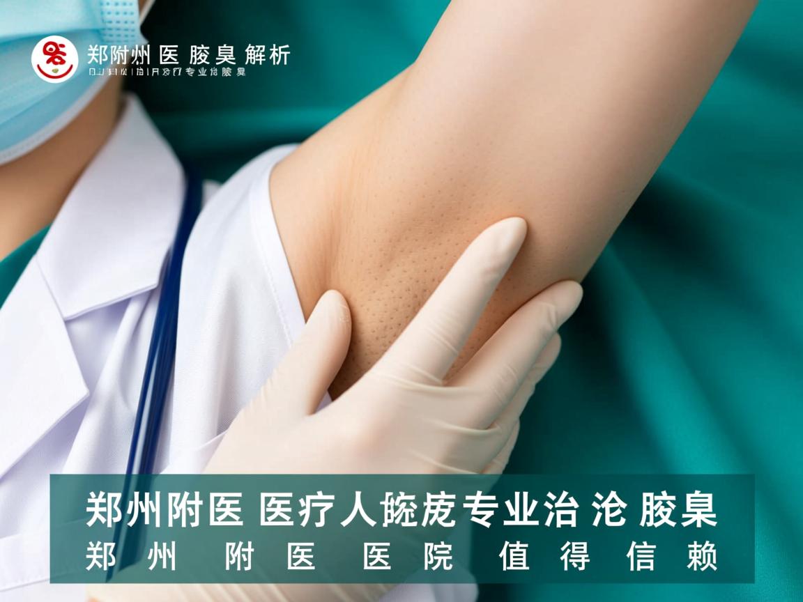 郑州附医腋臭医院解析，专业治疗腋臭，郑州附医医院值得信赖