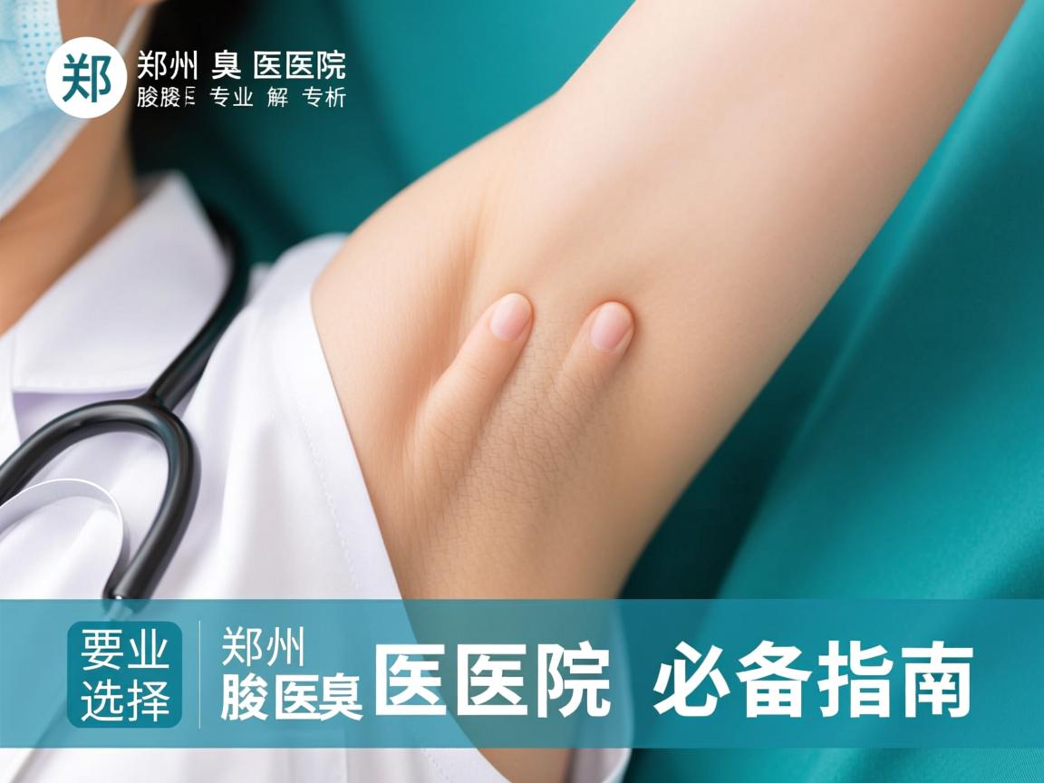 郑州腋臭医院解析，专业选择郑州腋臭医院的必备指南