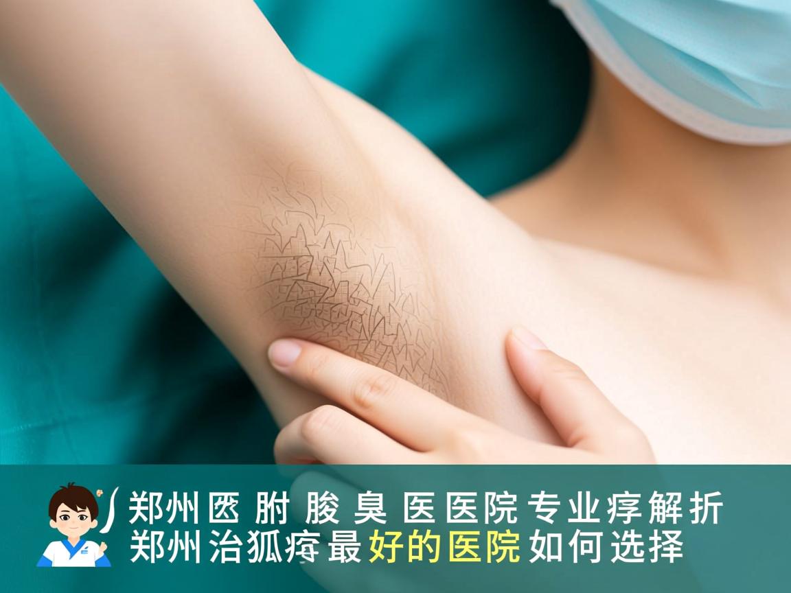 郑州附医腋臭医院专业解析，郑州治狐臭最好的医院如何选择