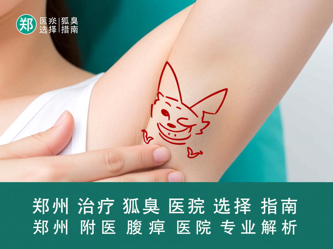 郑州治疗狐臭医院选择指南，郑州附医腋臭医院专业解析
