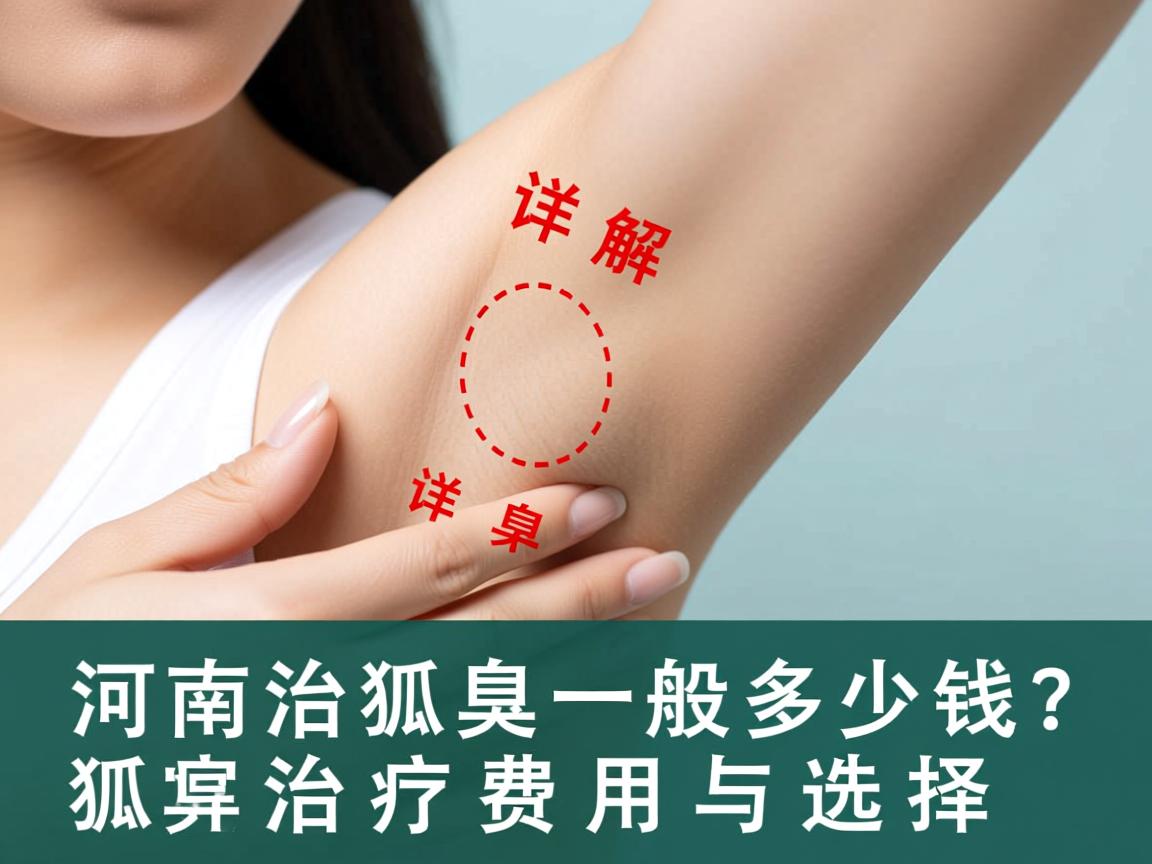 河南治狐臭一般多少钱？详解狐臭治疗费用与选择