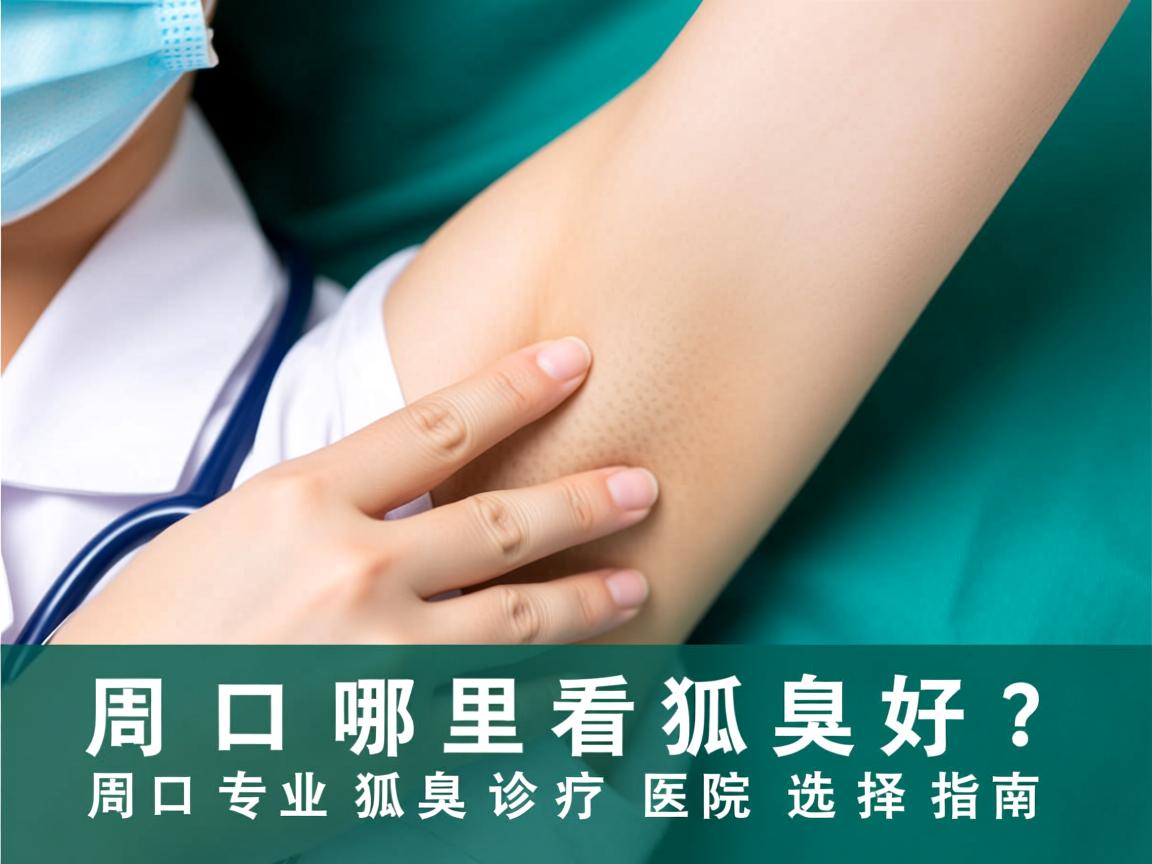 周口哪里看狐臭好？周口专业狐臭诊疗医院选择指南