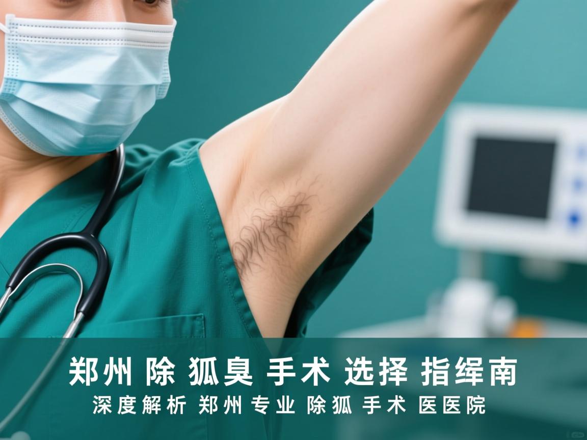郑州除狐臭手术选择指南，深度解析郑州专业除狐臭手术医院