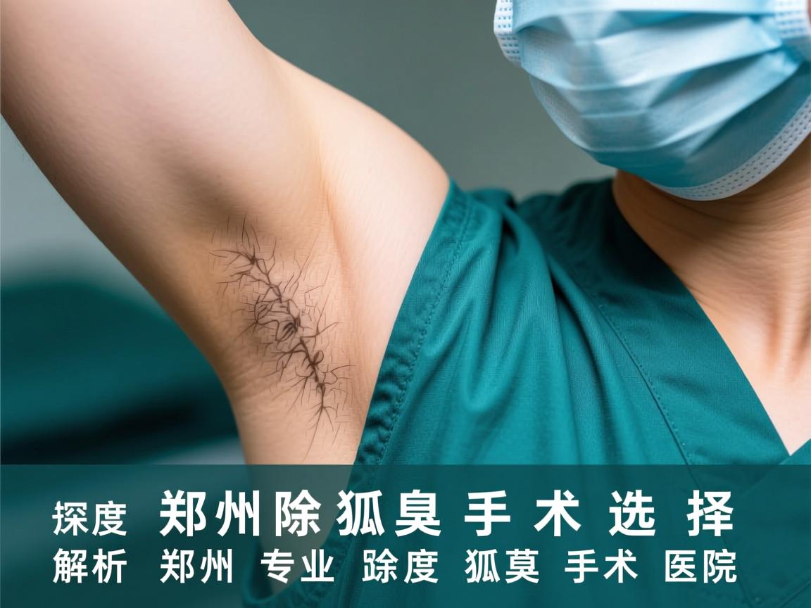 郑州除狐臭手术选择指南，深度解析郑州专业除狐臭手术医院