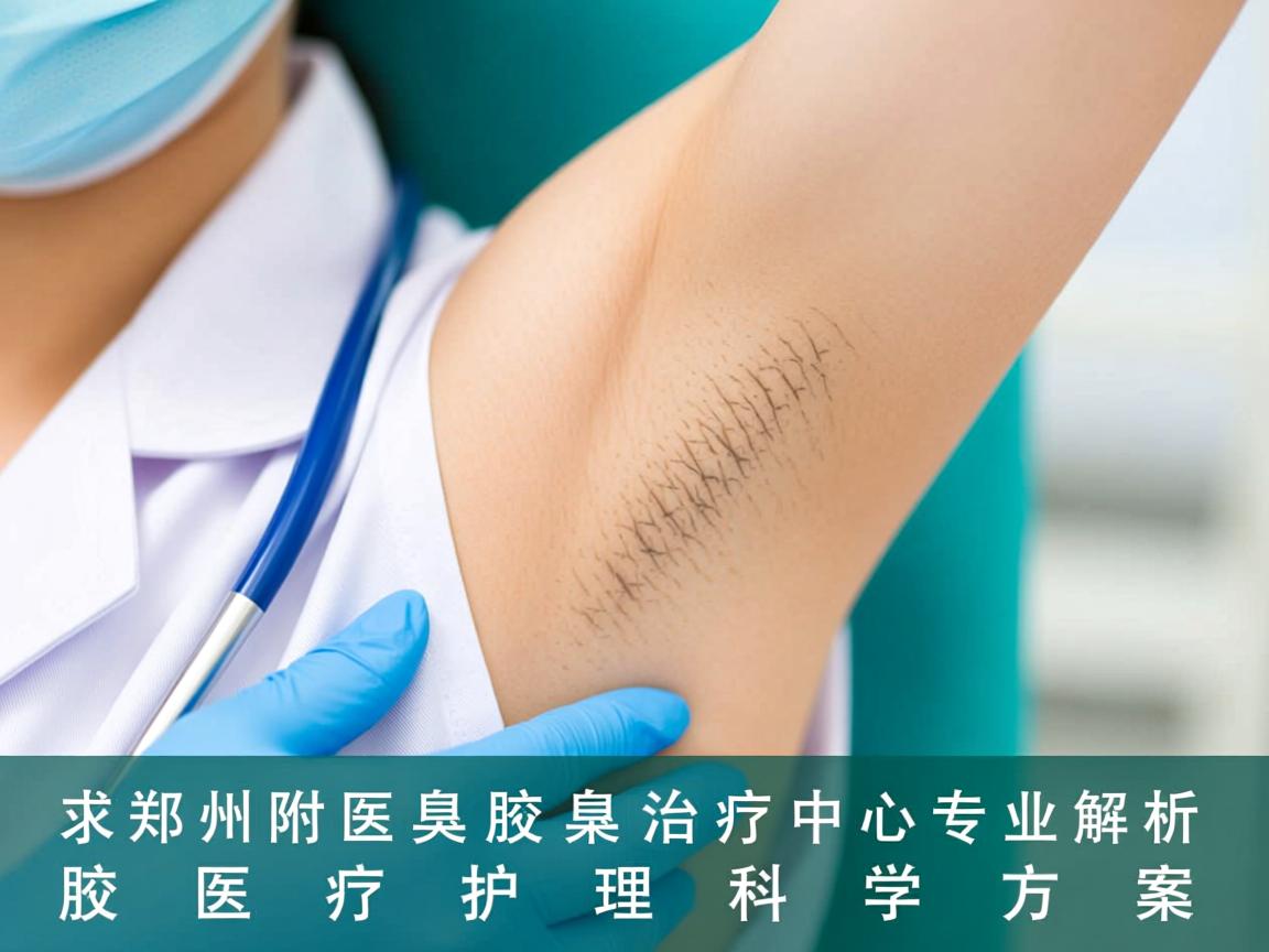 郑州附医腋臭治疗中心专业解析，腋臭医疗护理的科学方案