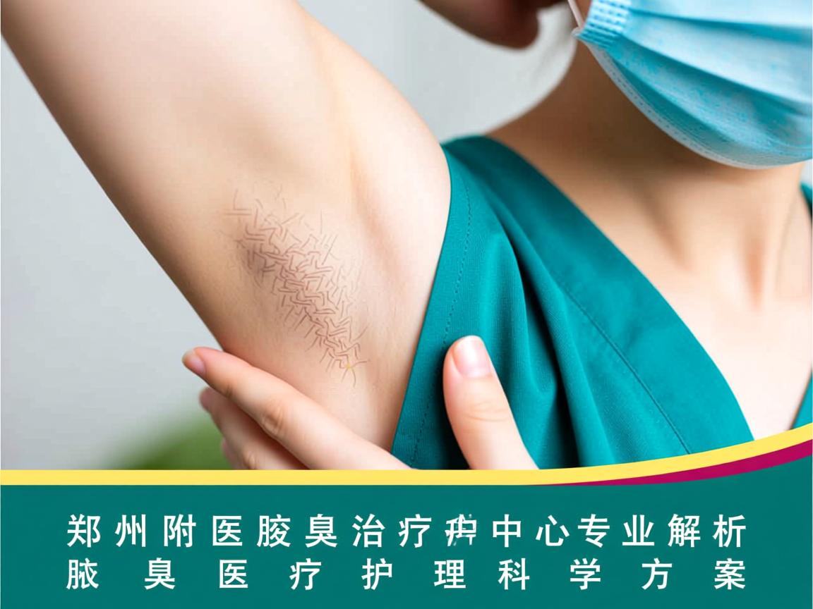 郑州附医腋臭治疗中心专业解析，腋臭医疗护理的科学方案