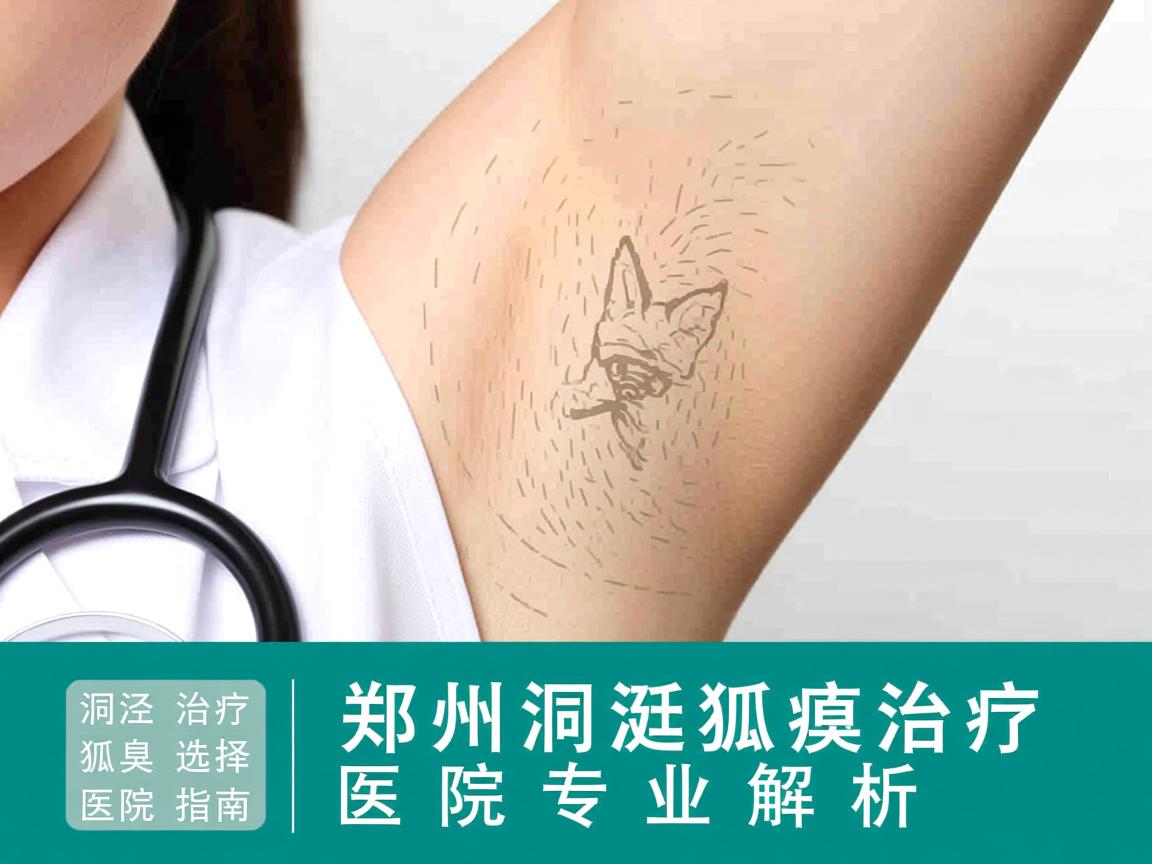 洞泾治疗狐臭选择医院指南，郑州洞泾狐臭治疗医院专业解析