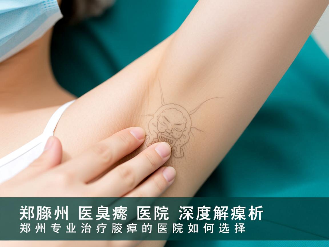 郑州腋臭医院深度解析，郑州专业治疗腋臭的医院如何选择