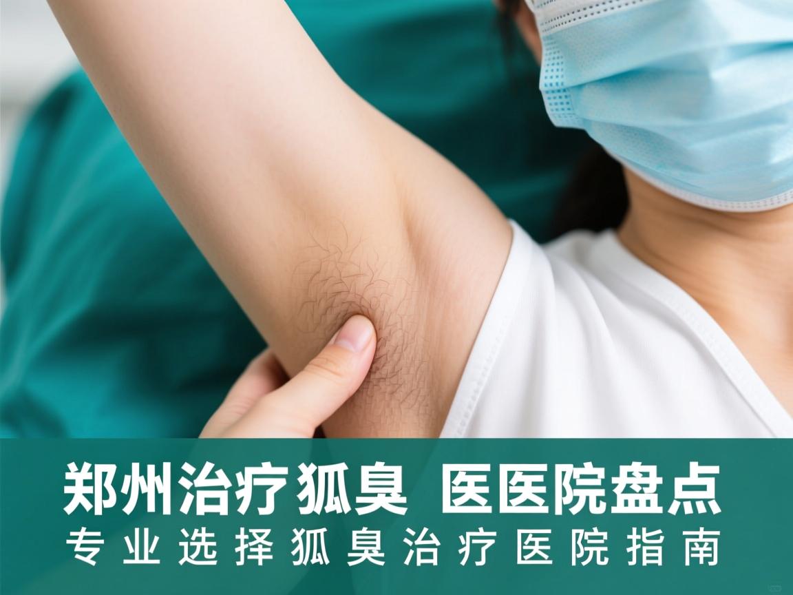 郑州治疗狐臭医院盘点，专业选择狐臭治疗医院指南