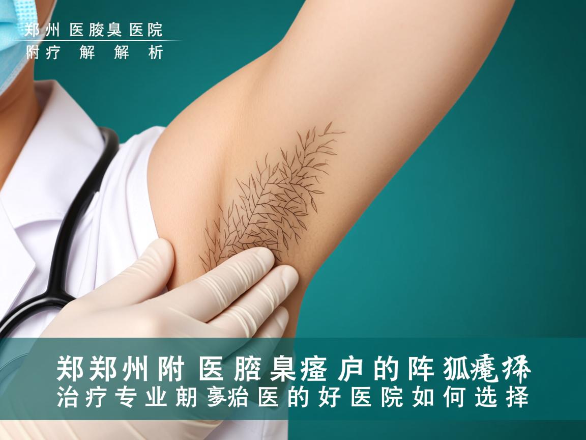 郑州附医腋臭医院解析,郑州专业治疗狐臭的好医院如何选择 郑州附医腋臭医院解析,郑州专业治疗狐臭的好医院如何选择