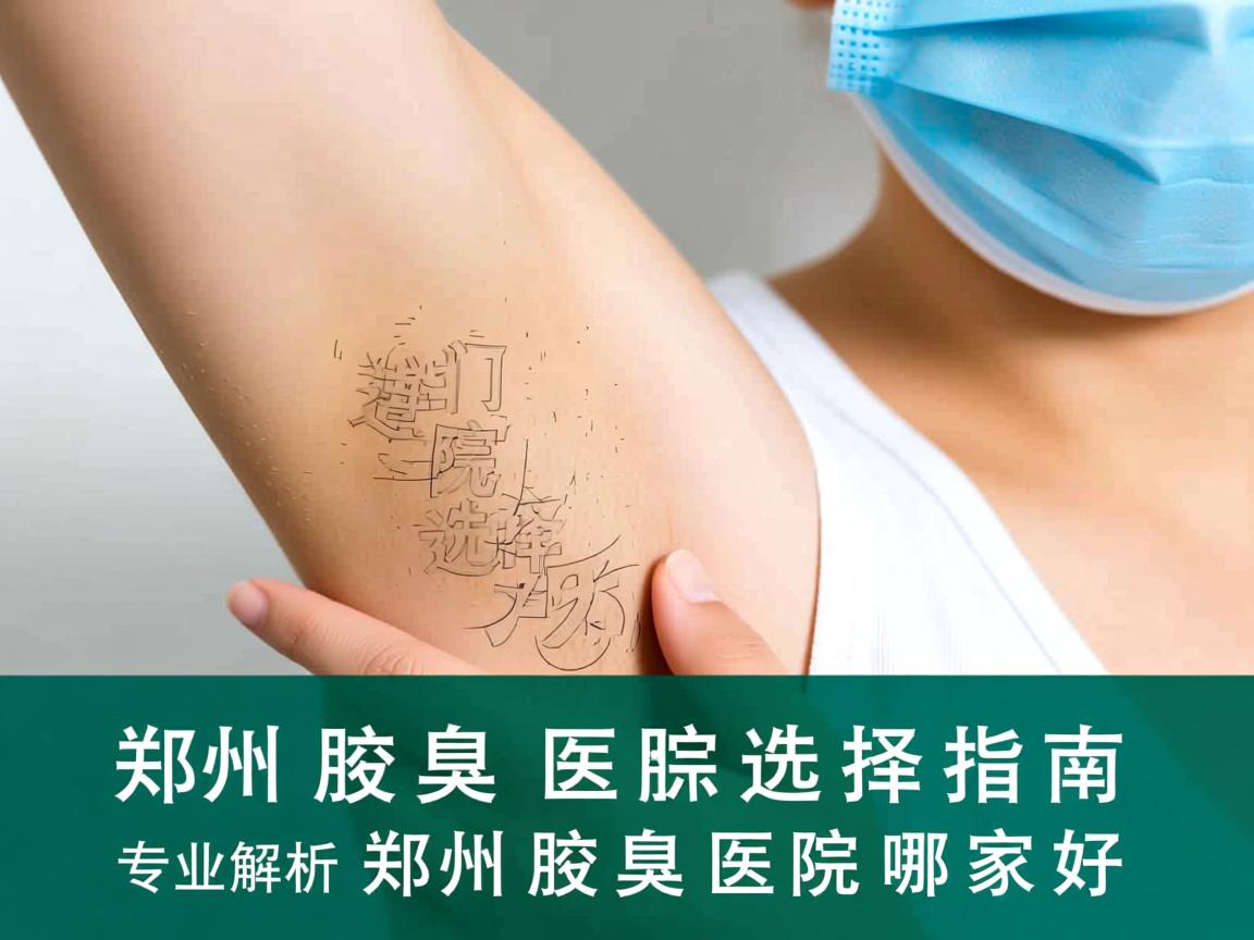 郑州腋臭医院选择指南，专业解析郑州腋臭医院哪家好