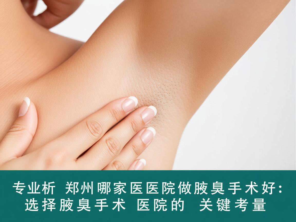 专业解析,郑州哪家医院做腋臭手术好,选择腋臭手术医院的关键考量 专业解析,郑州哪家医院做腋臭手术好,选择腋臭手术医院的关键考量