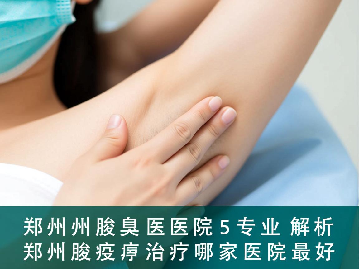 郑州腋臭医院专业解析，郑州腋臭治疗哪家医院最好