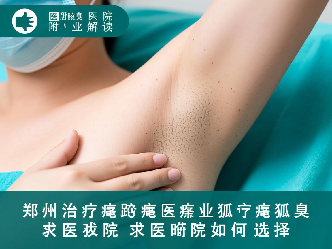 郑州附医腋臭医院专业解读，郑州治疗狐臭的医院如何选择