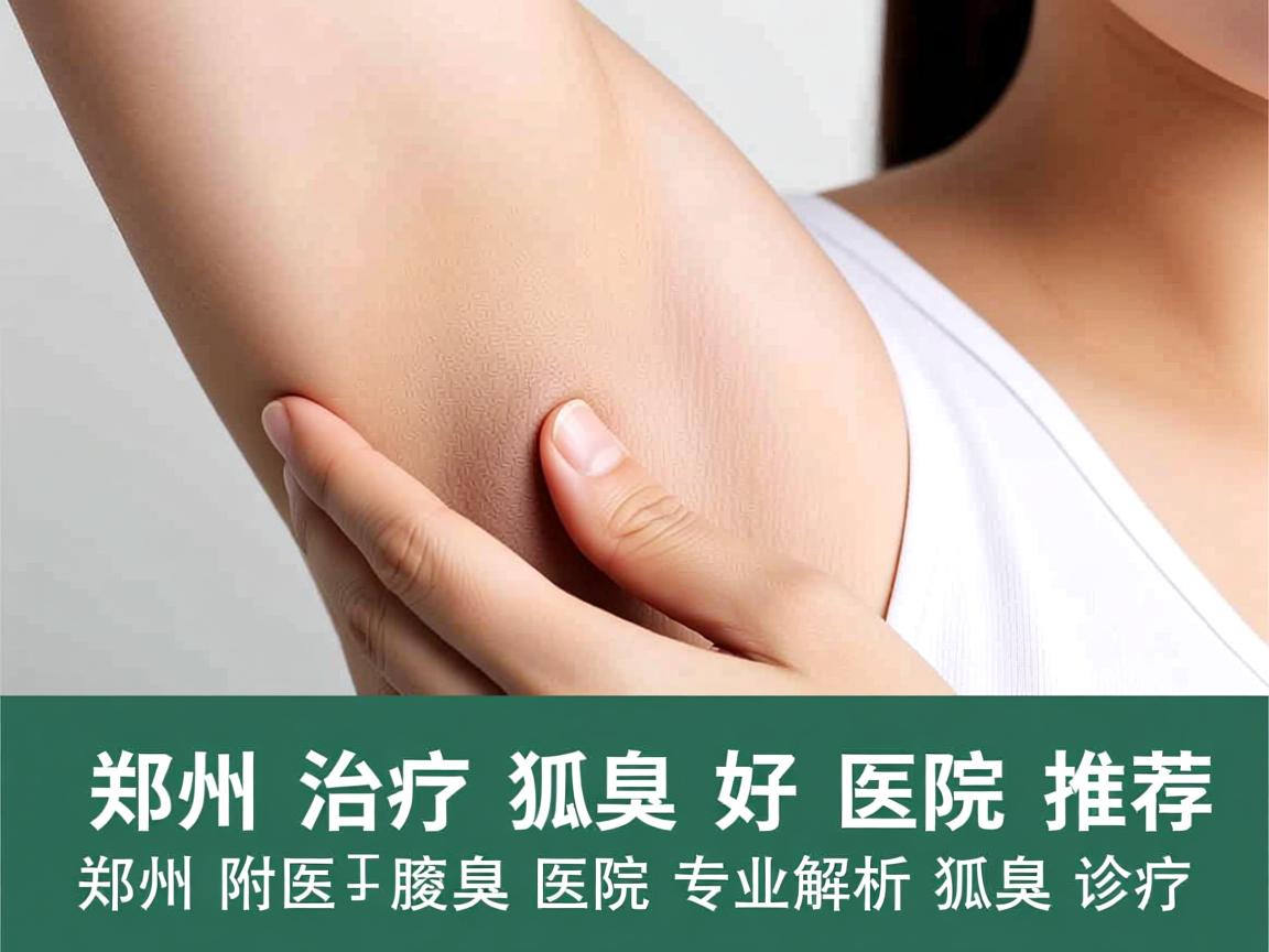 郑州治疗狐臭好医院推荐，郑州附医腋臭医院专业解析狐臭诊疗