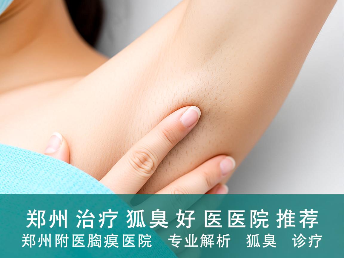 郑州治疗狐臭好医院推荐，郑州附医腋臭医院专业解析狐臭诊疗