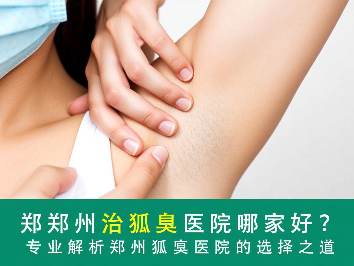 郑州治狐臭医院哪家好？专业解析郑州狐臭医院的选择之道