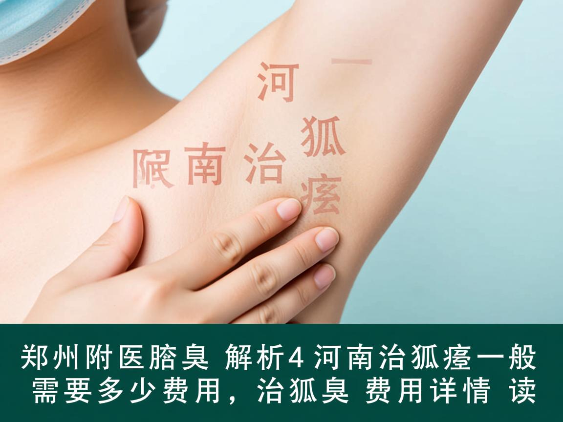 郑州附医腋臭解析，河南治狐臭一般需要多少费用，治狐臭费用详情解读