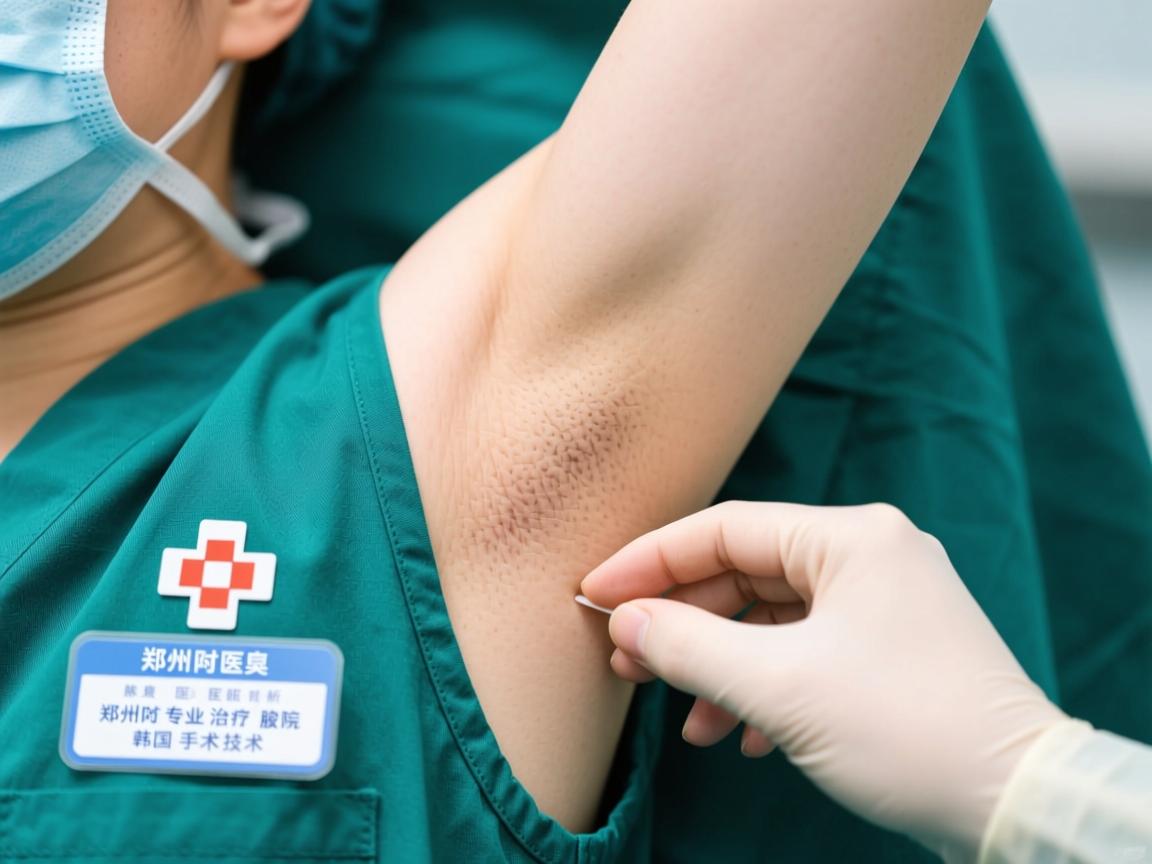 郑州附医腋臭医院解析，郑州专业治疗腋臭的韩国手术技术