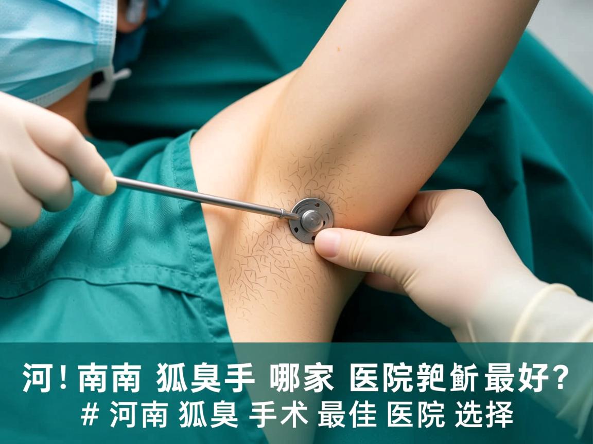 河南狐臭手术哪家医院最好？深度解析河南狐臭手术最佳医院选择