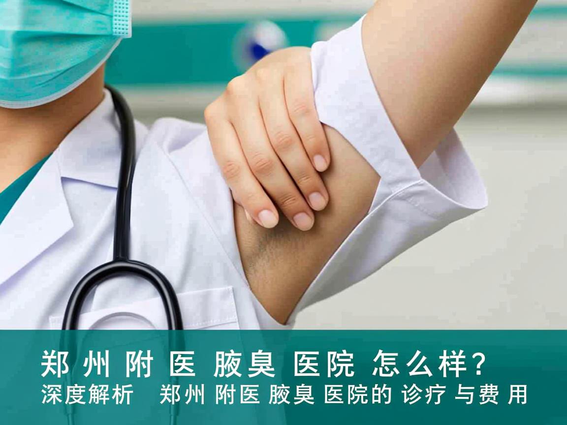 郑州附医腋臭医院怎么样？深度解析郑州附医腋臭医院的诊疗与费用