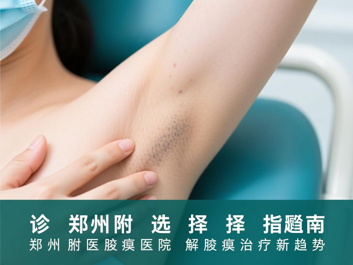 腋臭诊疗选择指南，郑州附医腋臭医院解析腋臭治疗新趋势