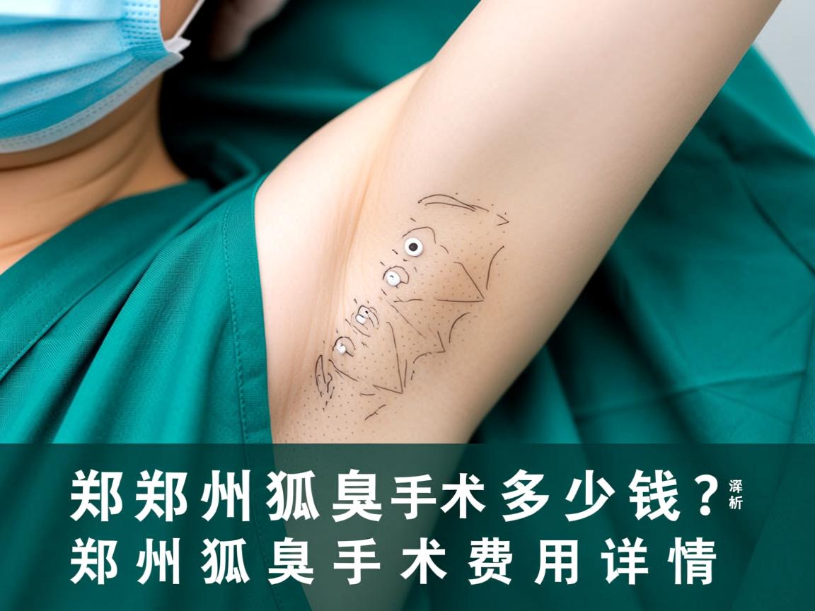 郑州狐臭手术多少钱？深度解析郑州狐臭手术费用详情