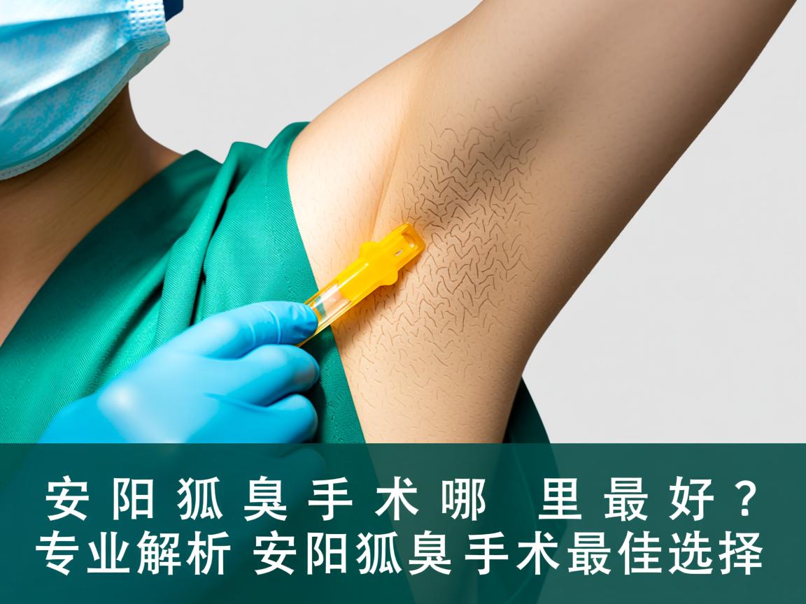 安阳狐臭手术哪里最好？专业解析安阳狐臭手术最佳选择