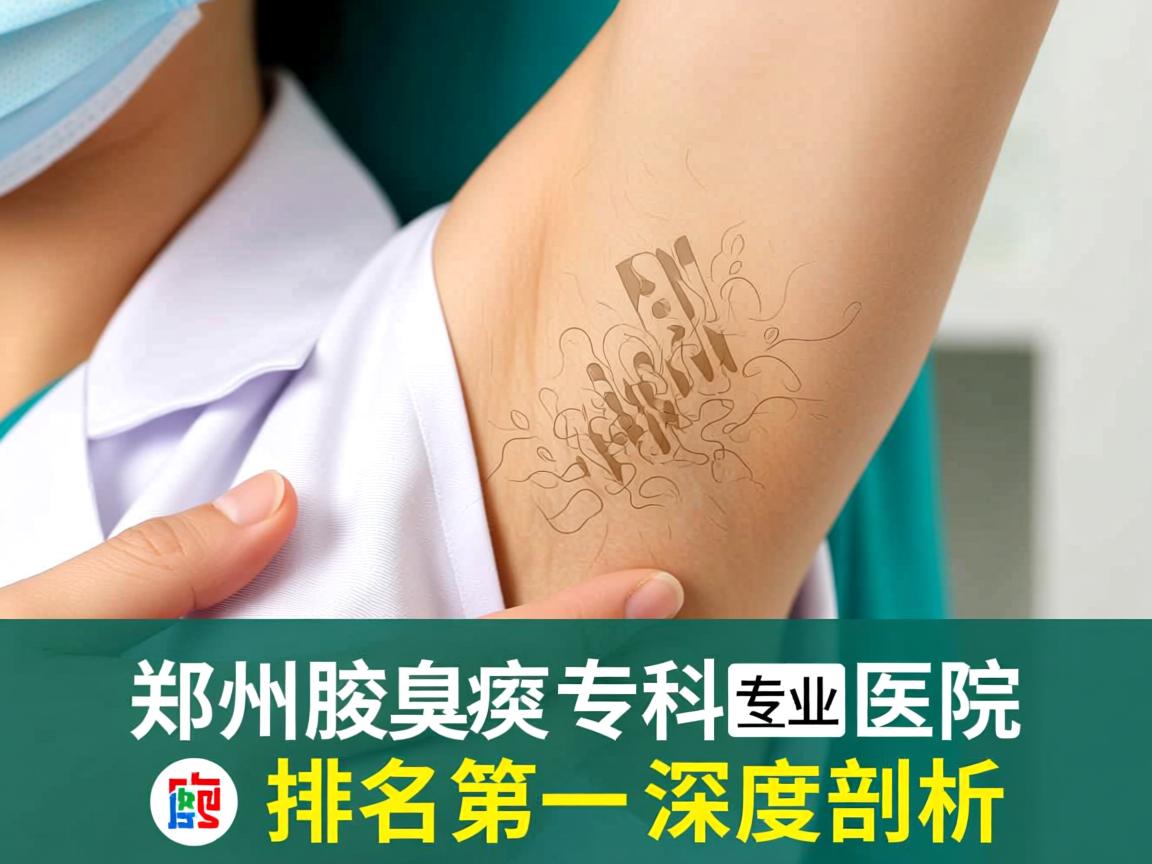 郑州腋臭医院专业解析，郑州腋臭专科医院排名第一的深度剖析