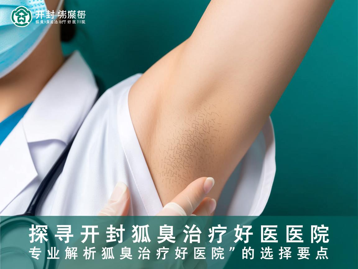 探寻开封狐臭治疗好医院，专业解析狐臭治疗好医院的选择要点