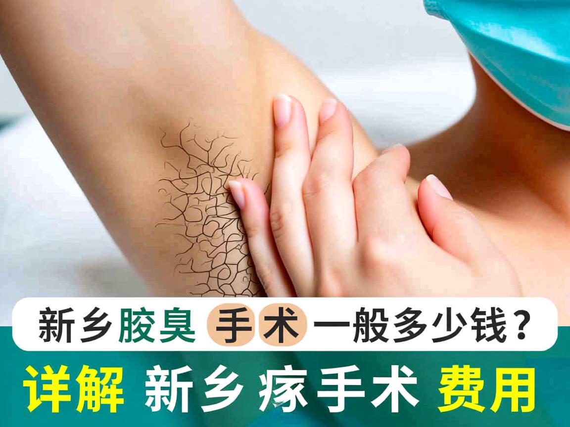 新乡腋臭手术一般多少钱？详解新乡腋臭手术费用