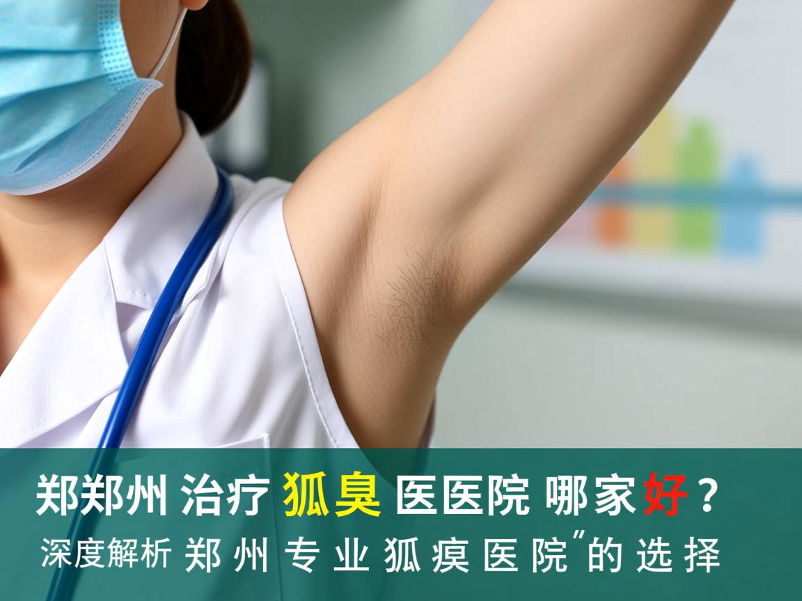 郑州治疗狐臭医院哪家好？深度解析郑州专业狐臭医院的选择