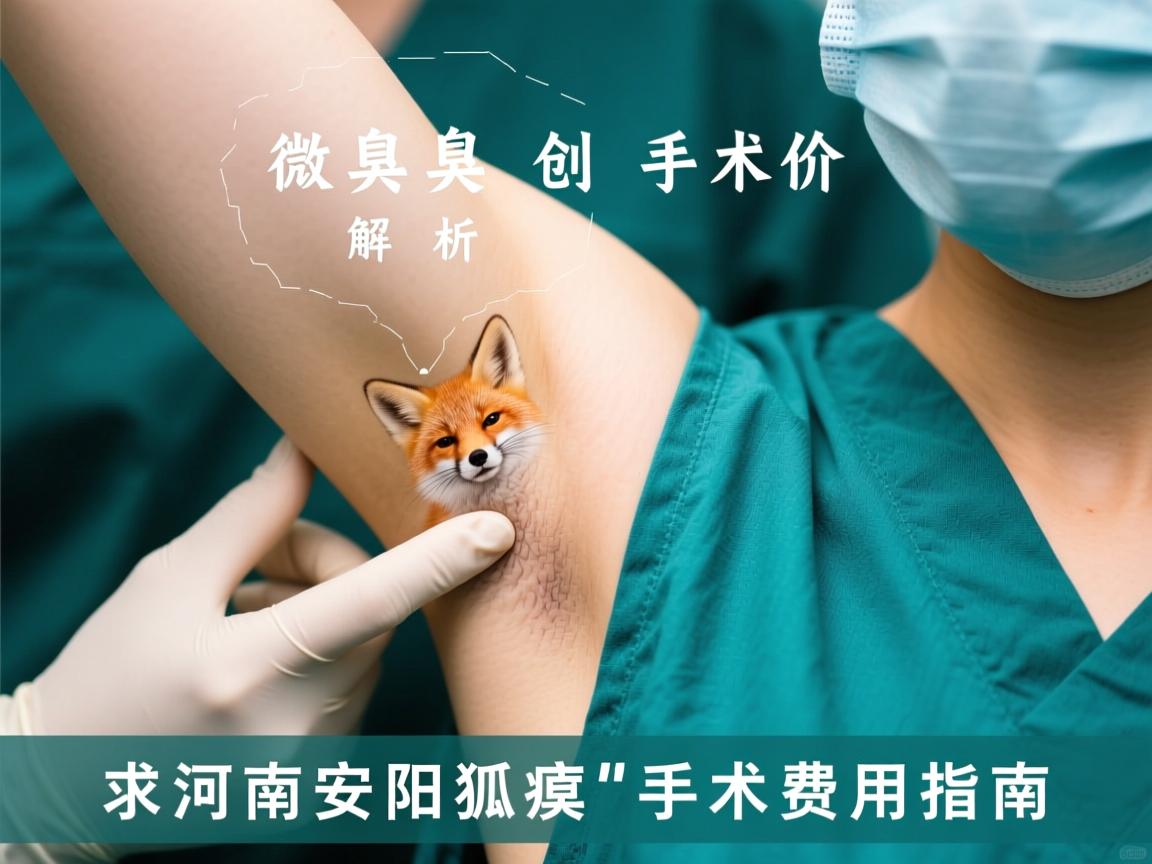 狐臭微创手术价格解析，河南安阳狐臭手术费用指南