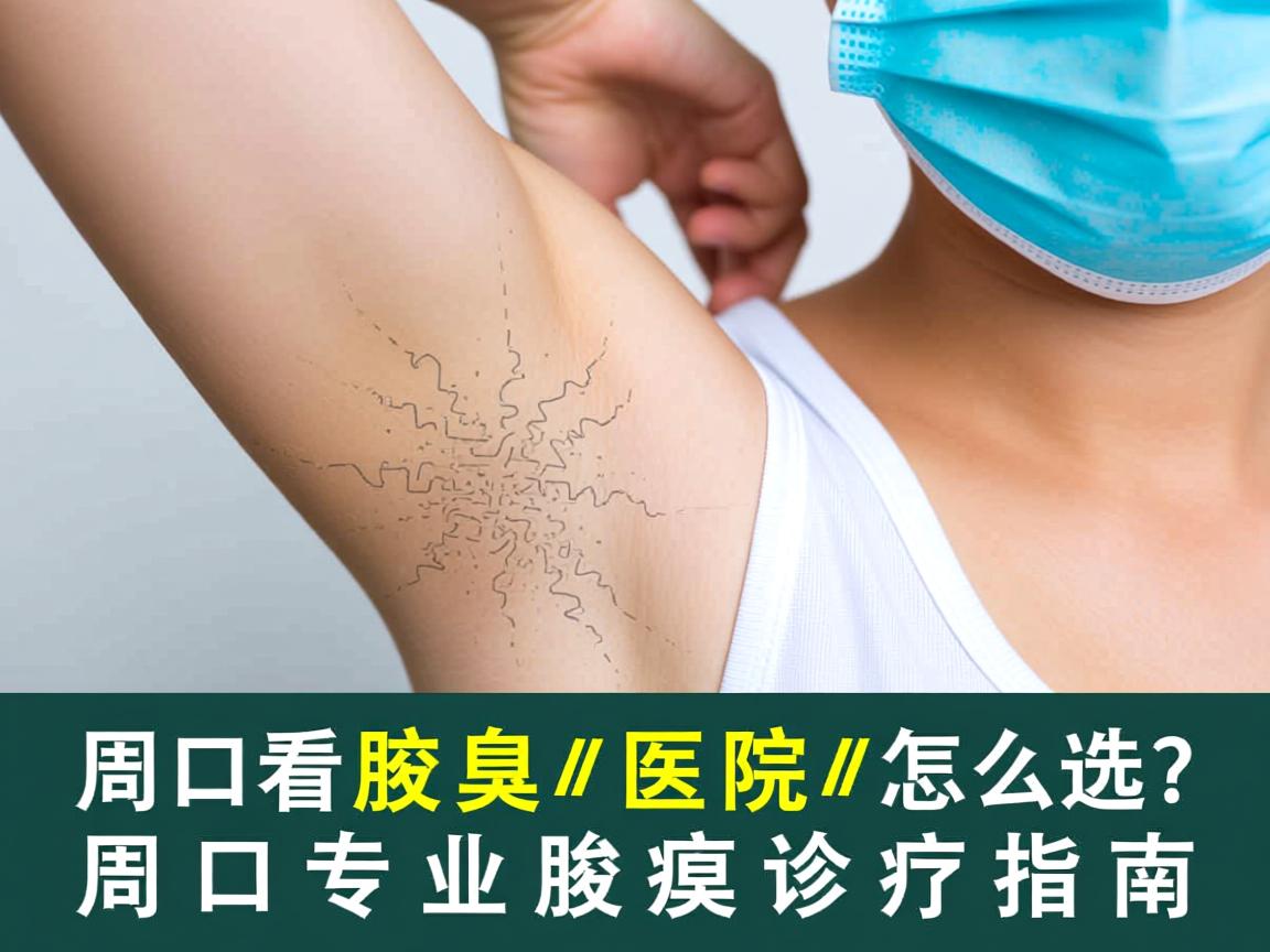 周口看腋臭医院怎么选？周口专业腋臭诊疗指南