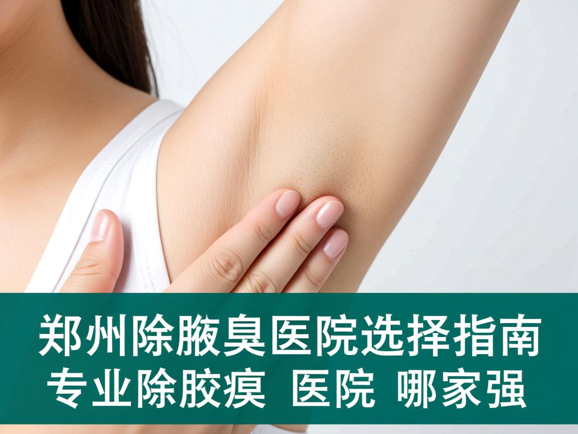 郑州除腋臭医院选择指南，专业除腋臭医院哪家强