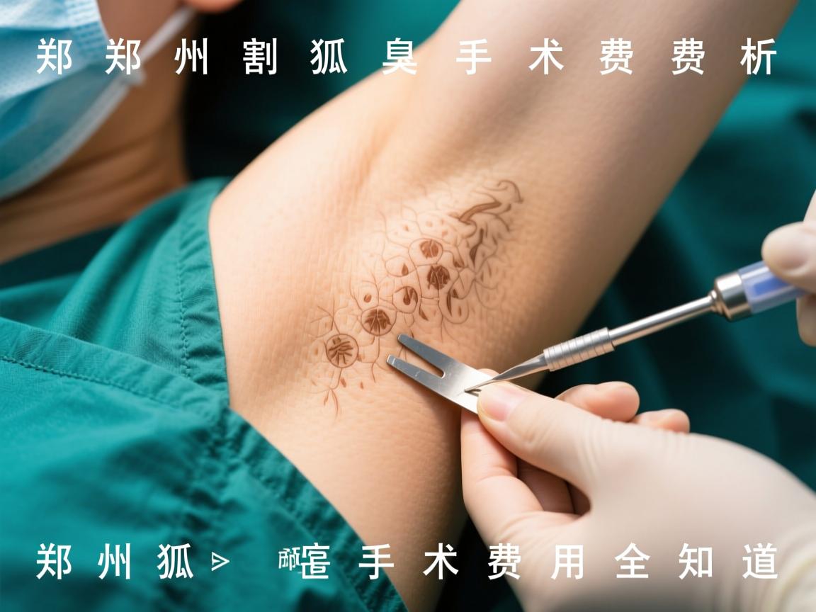 郑州割狐臭手术费解析，郑州狐臭手术费用全知道