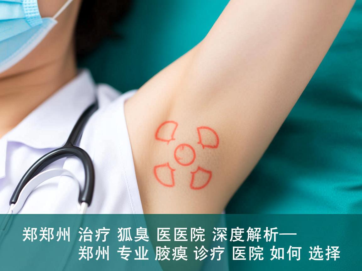 郑州治疗狐臭医院深度解析，郑州专业腋臭诊疗医院如何选择