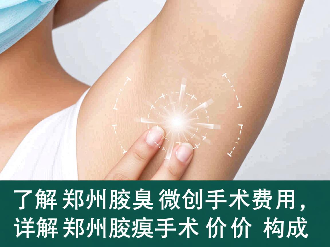 了解郑州腋臭微创手术费用，详解郑州腋臭手术价格构成