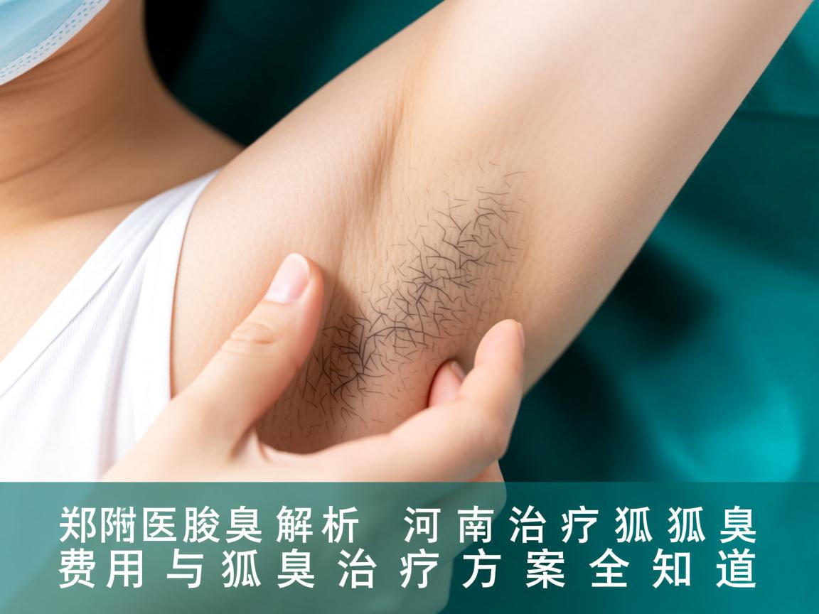 郑州附医腋臭解析，河南治疗狐臭费用与狐臭治疗方案全知道