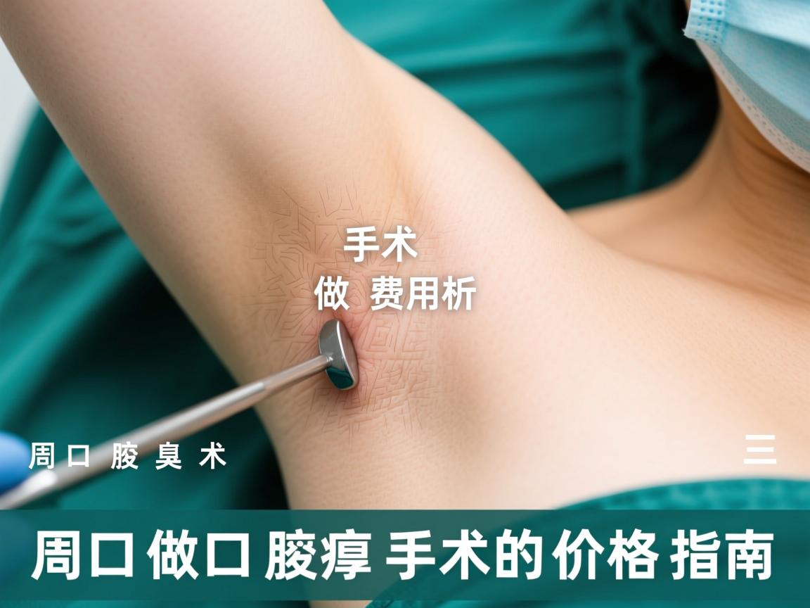 周口腋臭手术费用解析，周口做腋臭手术的价格指南