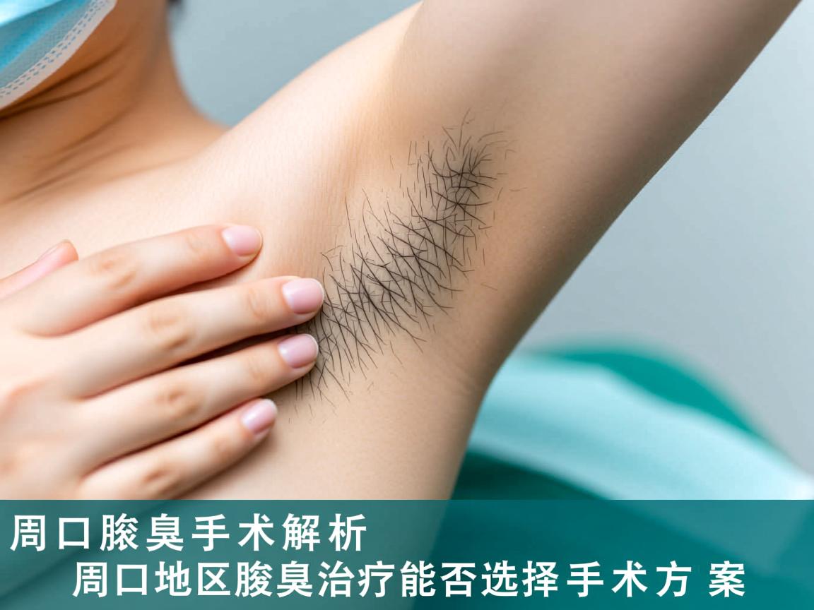 周口腋臭手术解析，周口地区腋臭治疗能否选择手术方案
