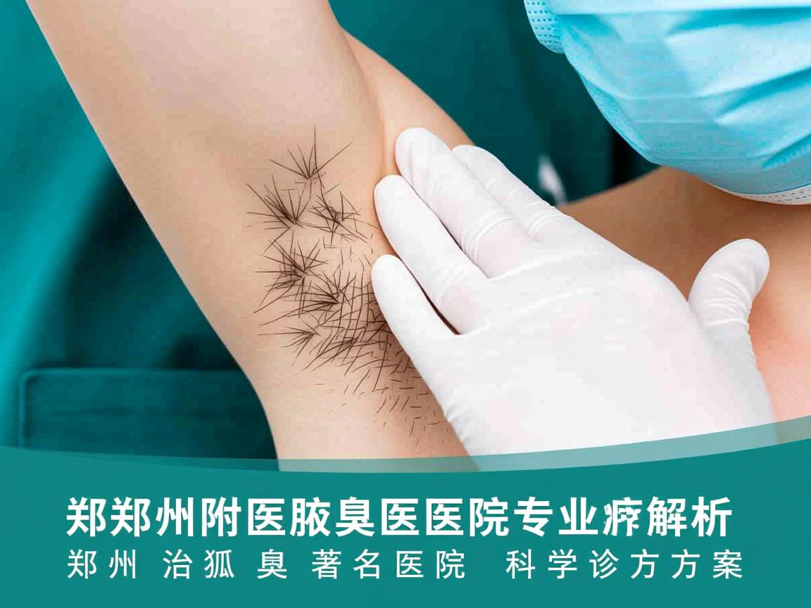 郑州附医腋臭医院专业解析，郑州治狐臭著名医院的科学诊疗方案