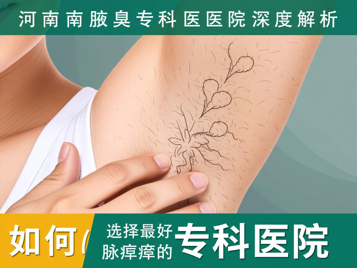 河南腋臭专科医院深度解析，如何选择最好的腋臭专科医院