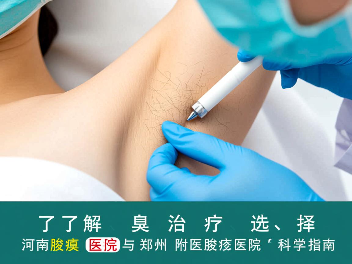 了解腋臭治疗，选择河南腋臭医院与郑州附医腋臭医院的科学指南