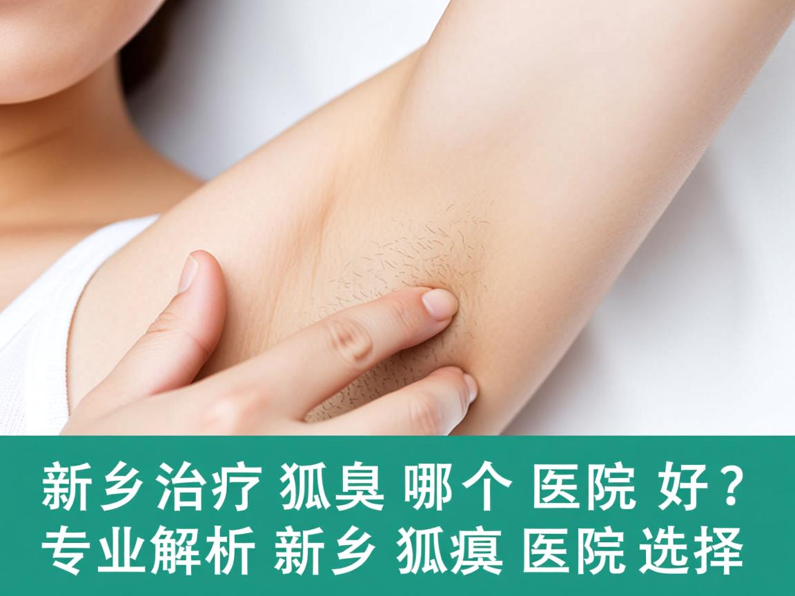 新乡治疗狐臭哪个医院好？专业解析新乡狐臭医院选择