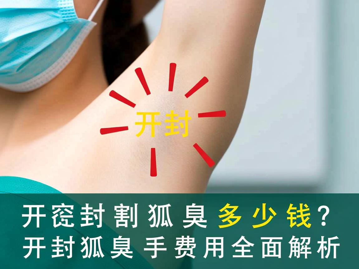 在开封割狐臭多少钱？开封狐臭手术费用全面解析