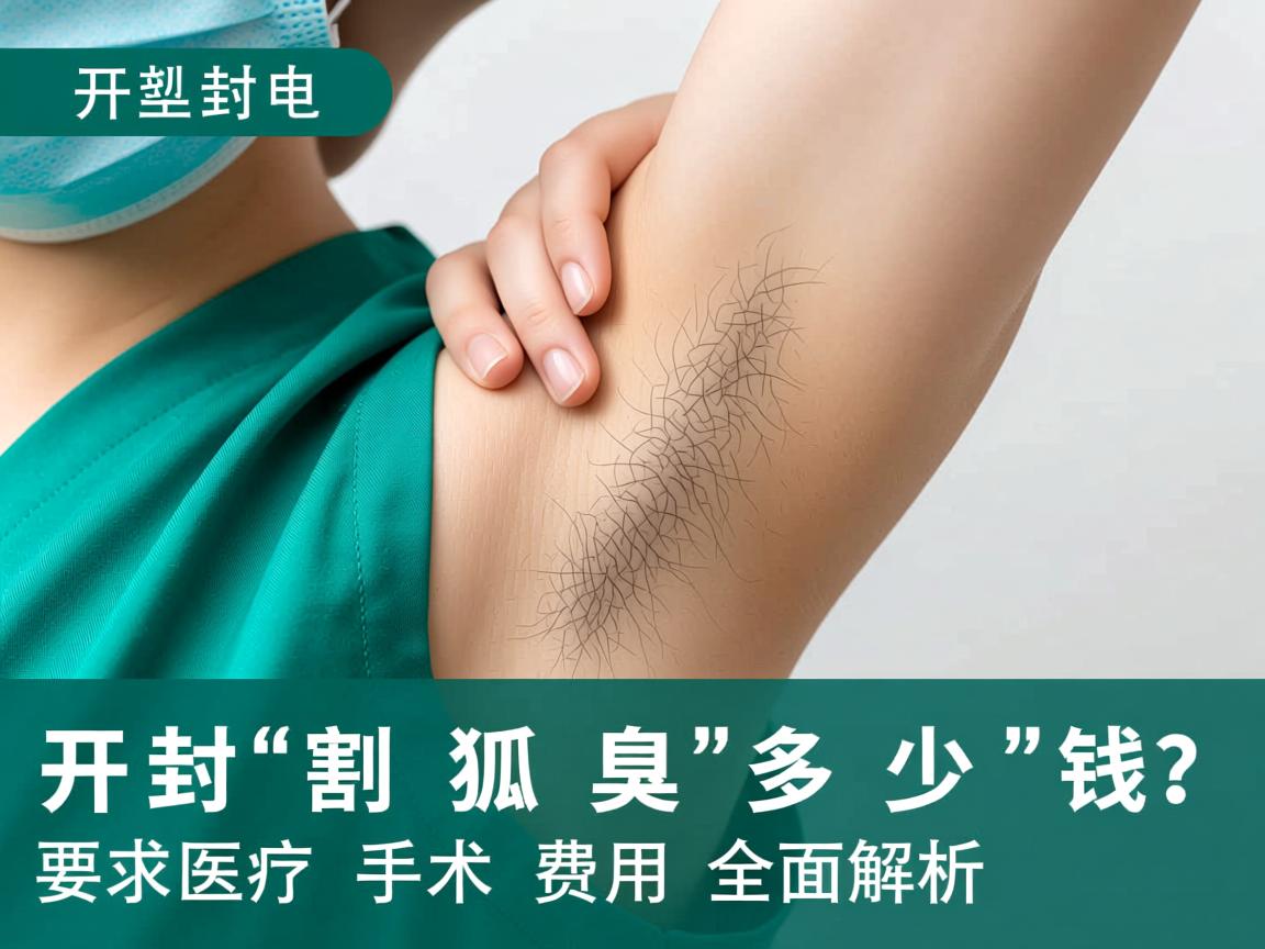 在开封割狐臭多少钱？开封狐臭手术费用全面解析