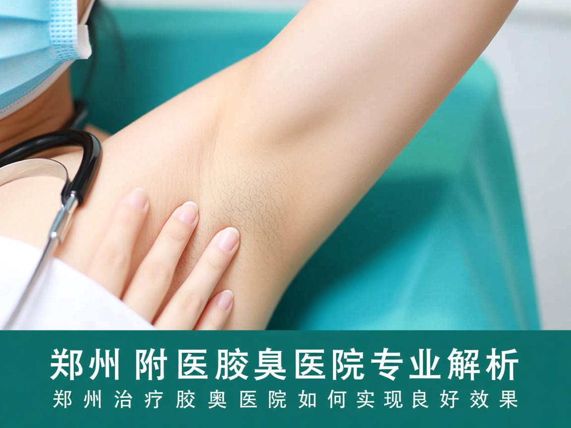 郑州附医腋臭医院专业解析，郑州治疗腋臭的医院如何实现良好效果