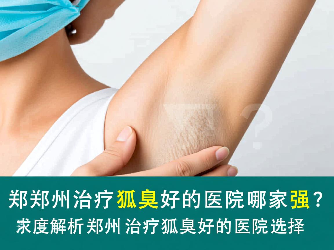 郑州治疗狐臭好的医院哪家强？深度解析郑州治疗狐臭好的医院选择