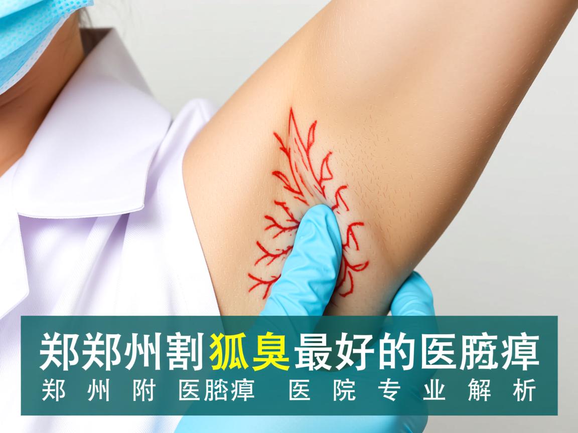 郑州割狐臭最好的医院，郑州附医腋臭医院专业解析